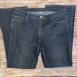 Banana Republic Women's Indigo Stretch Flare Leg Jeans